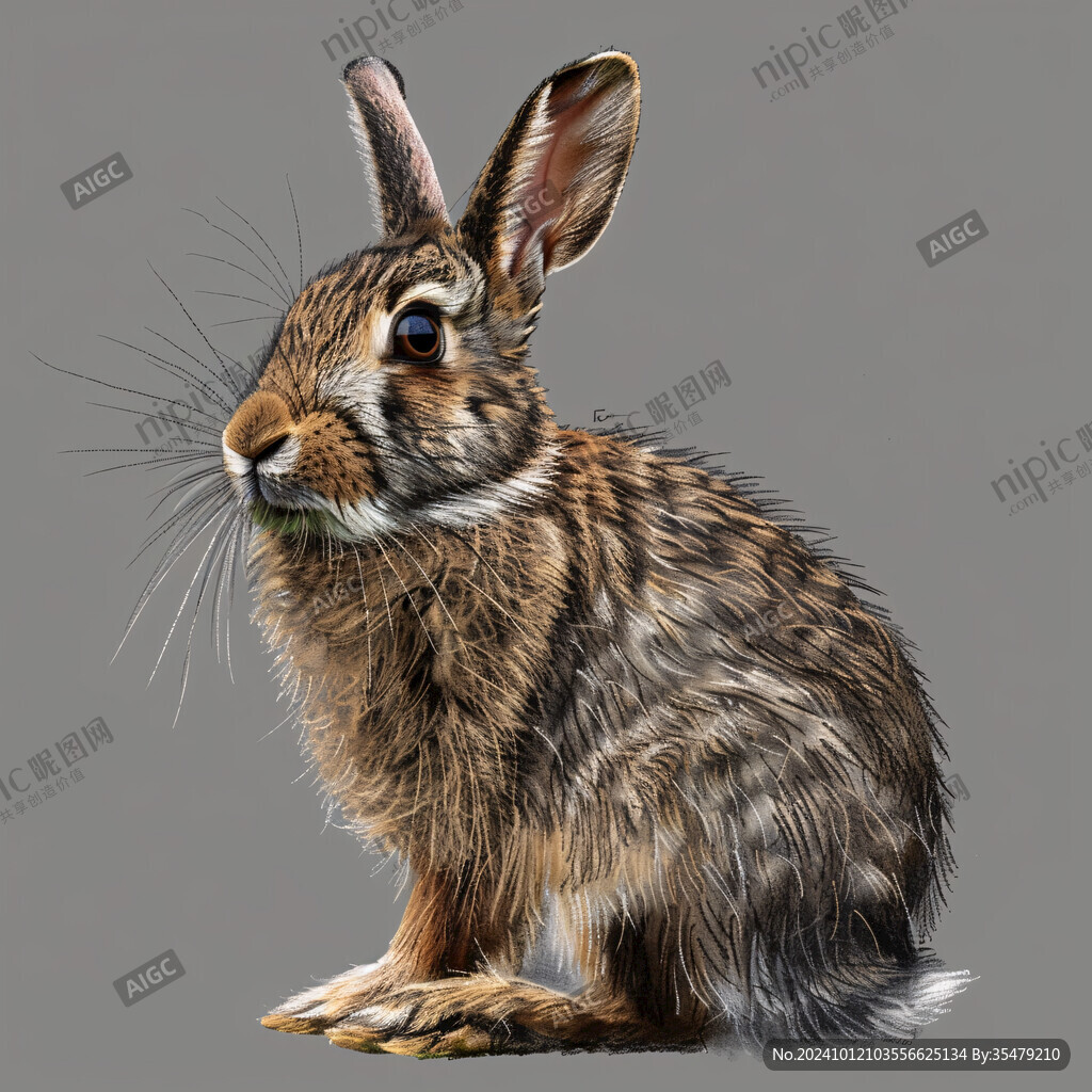 大展宏兔插画