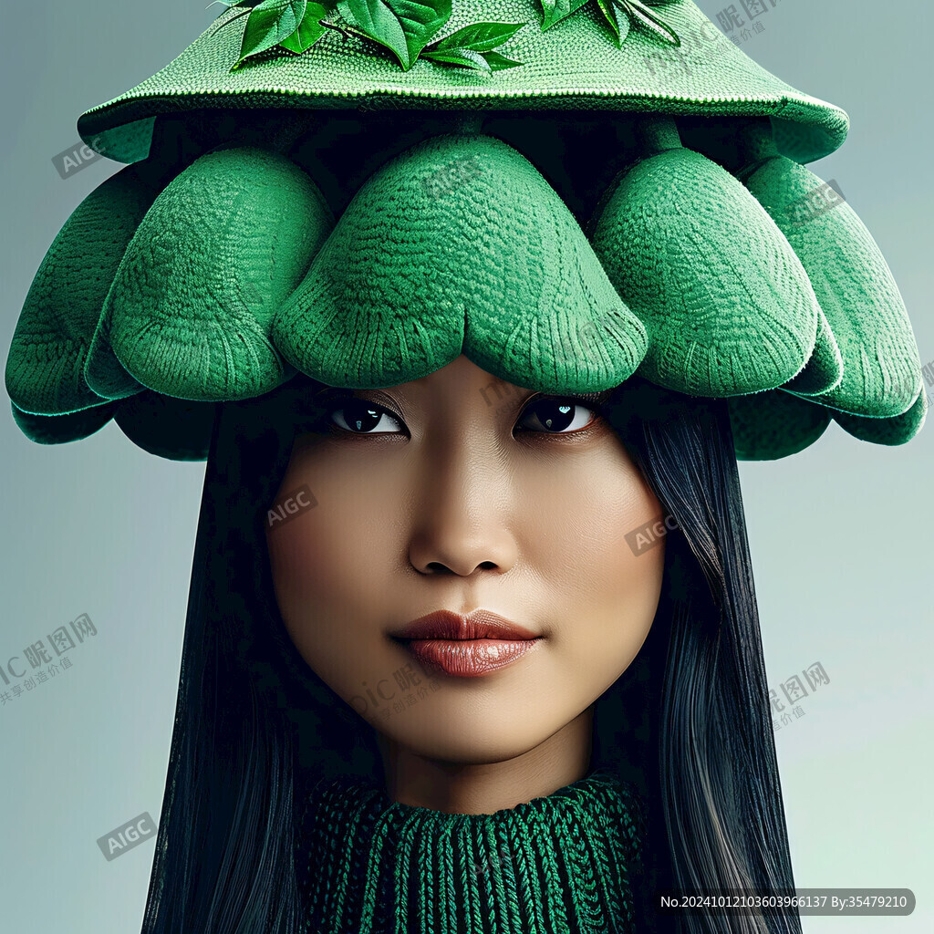 龙头帽美女