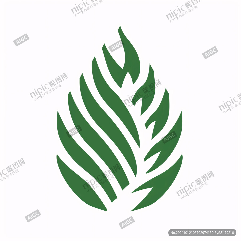 芭蕉叶椰子树logo