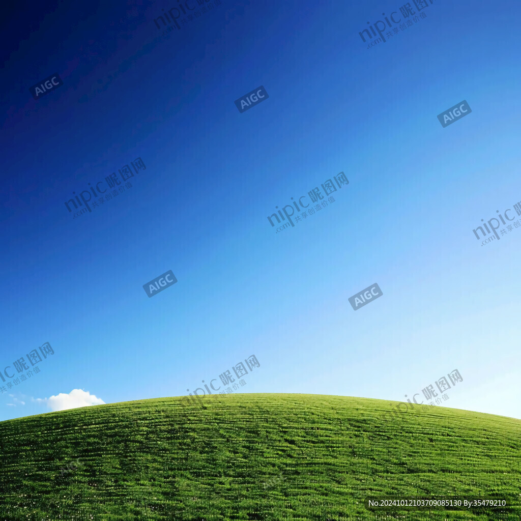 蓝天绿地素材