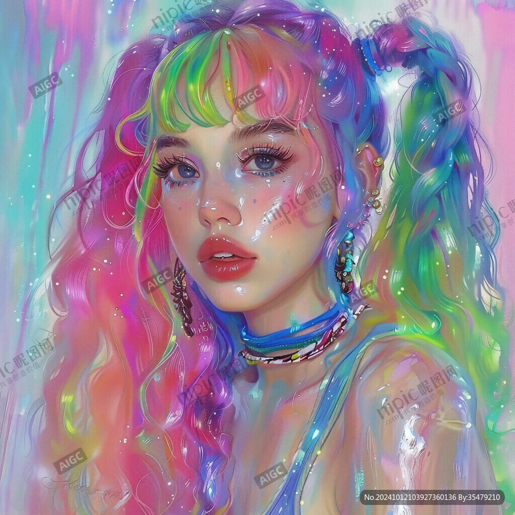 梦幻彩虹女孩