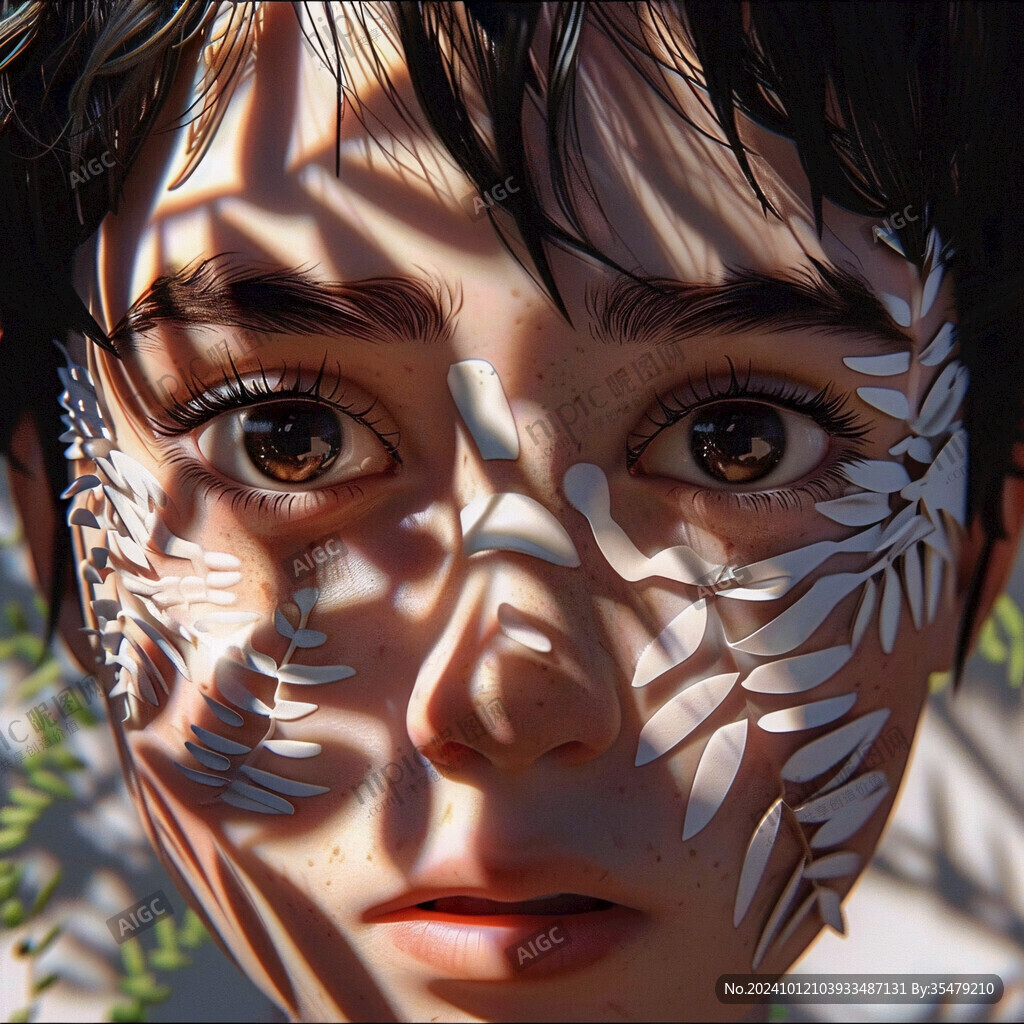 写实人物插画