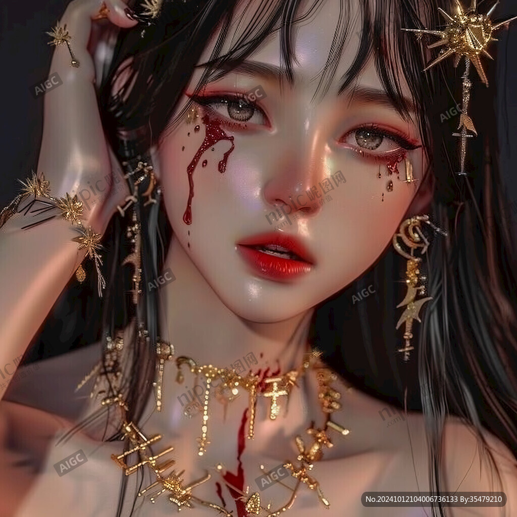 厚涂少女