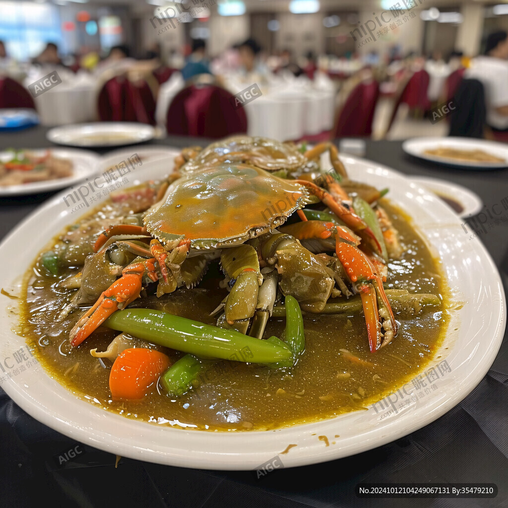 凉瓜炆肉蟹