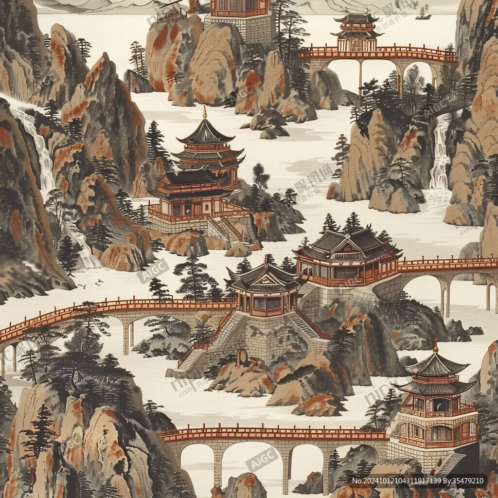 山水楼阁
