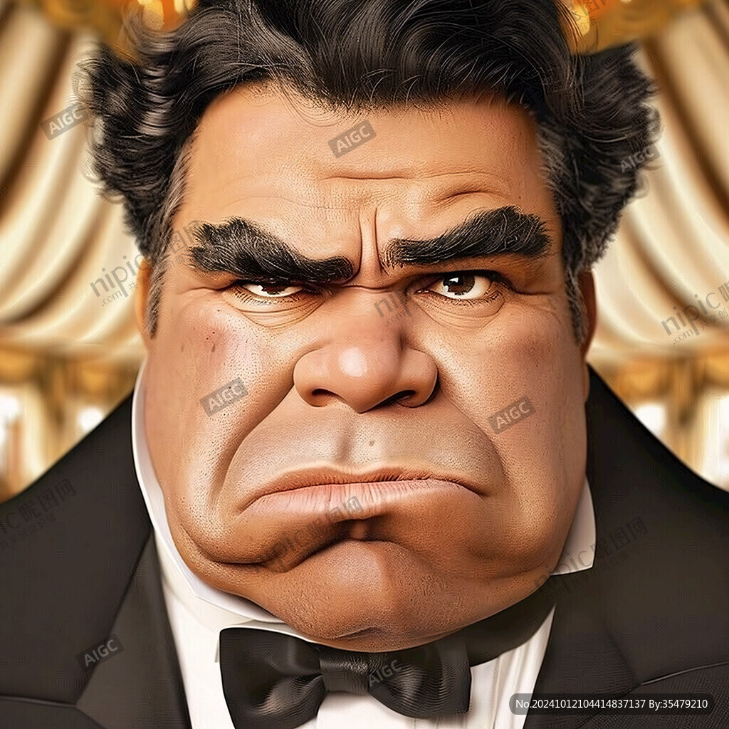 卡通写实漫画人物