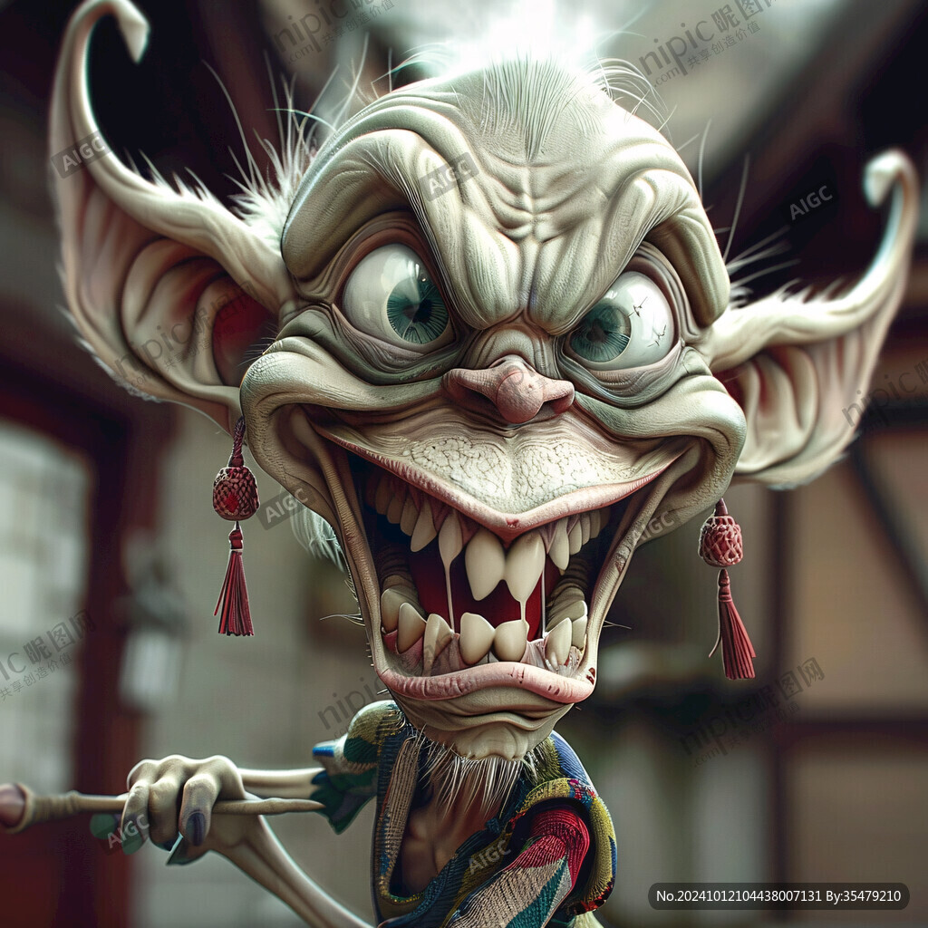 卡通写实漫画人物