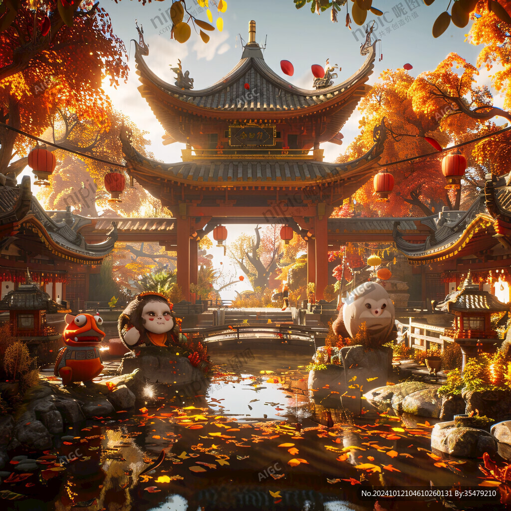 功夫熊猫场景