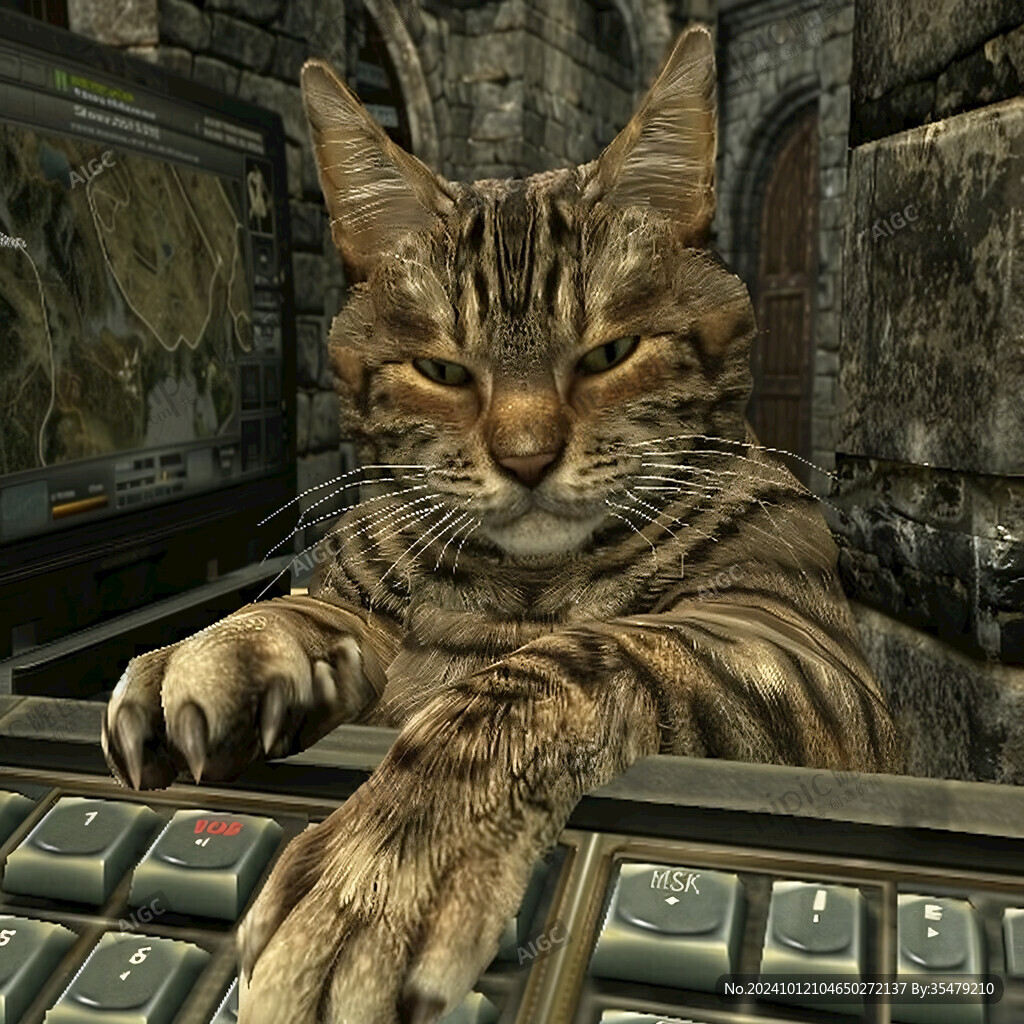 凶残的猫作品