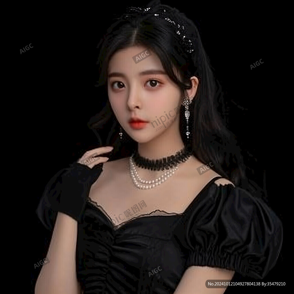 美妆少女美妆造型