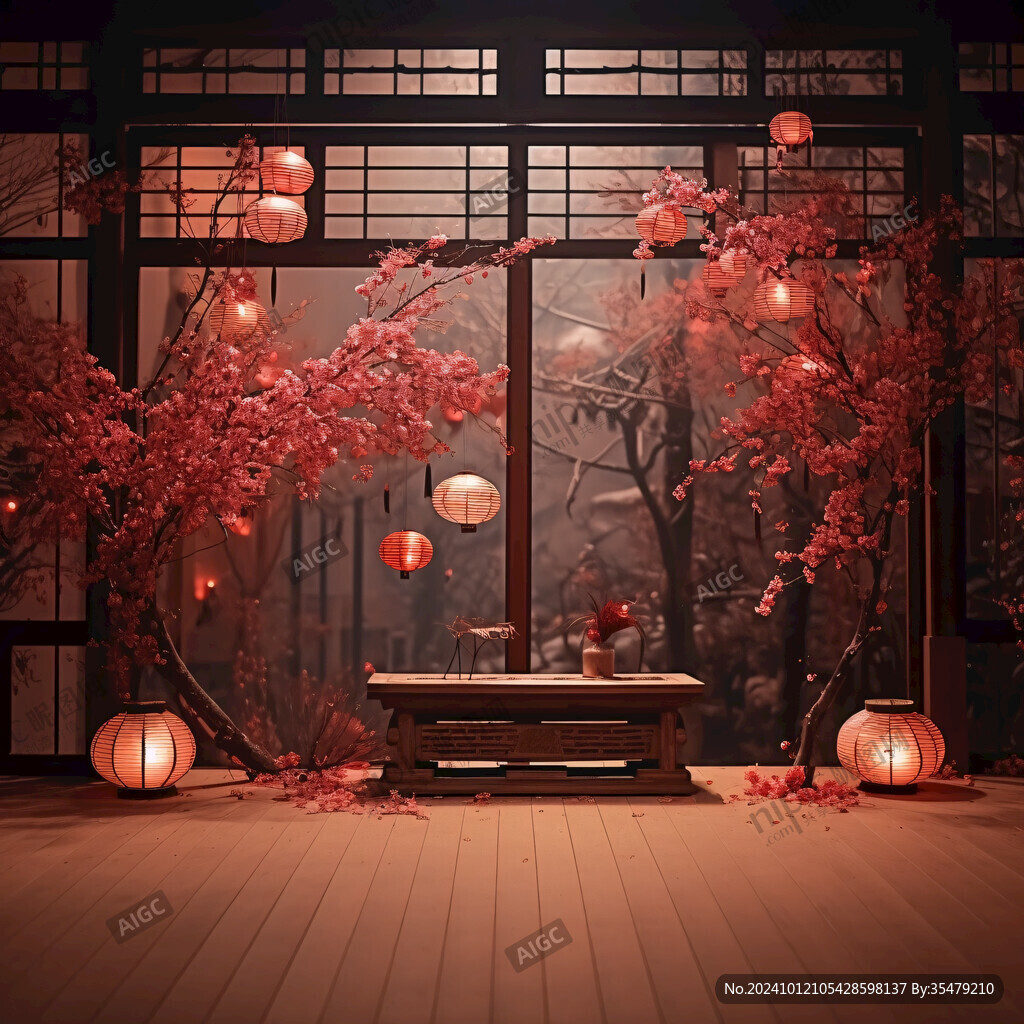 古风室内场景