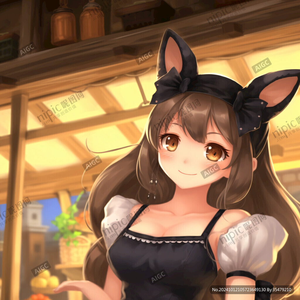 二次元兔子女仆