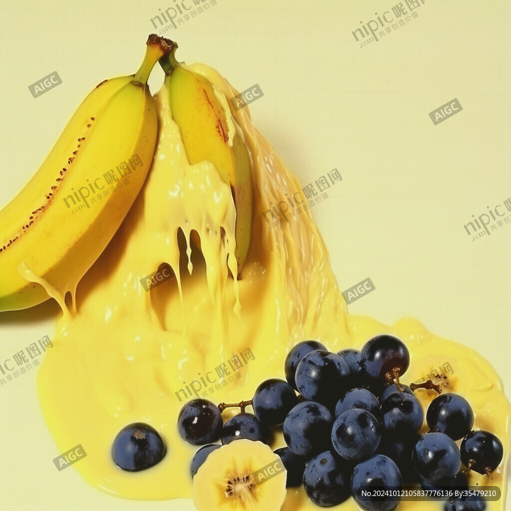 香蕉静物素材