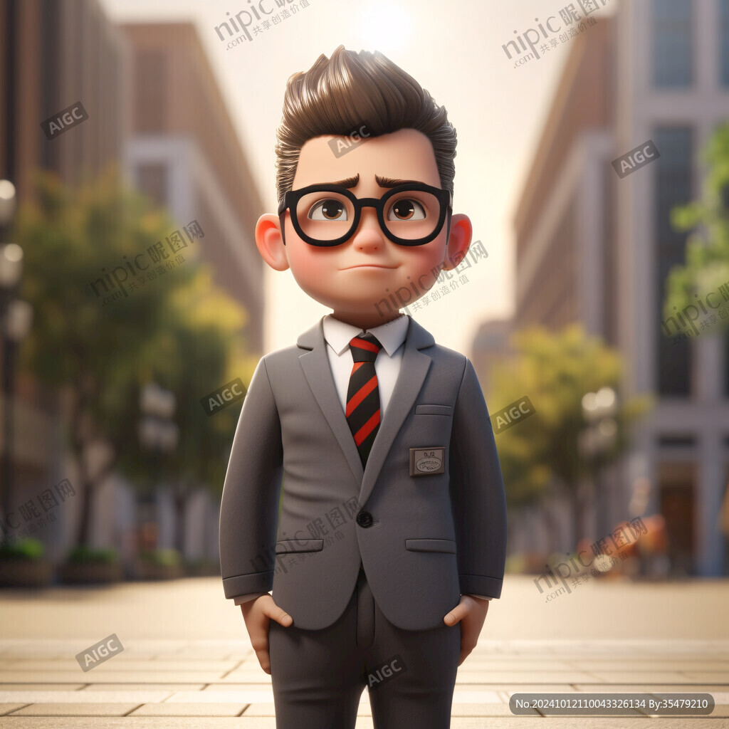 卡通写实漫画人物