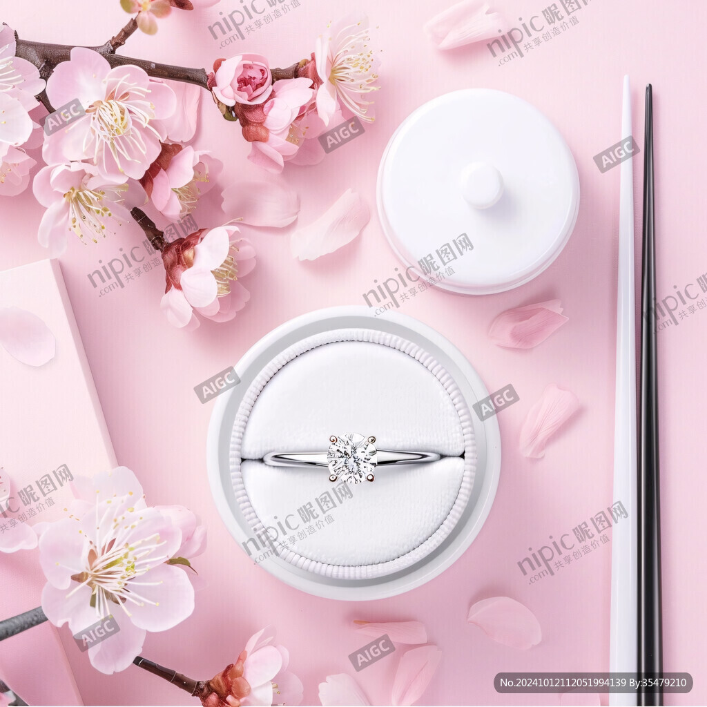 结婚季妇女节钻戒钻石