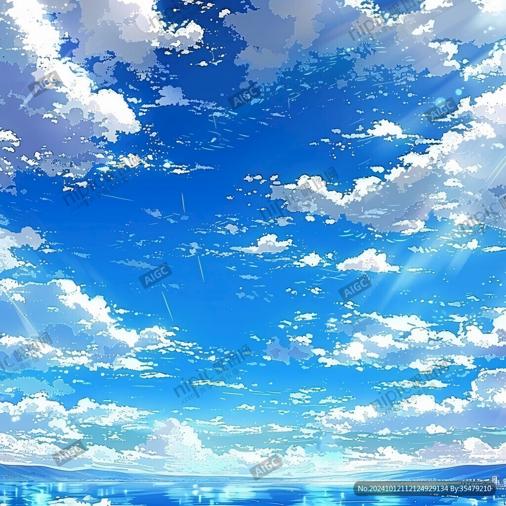 动漫天空素材