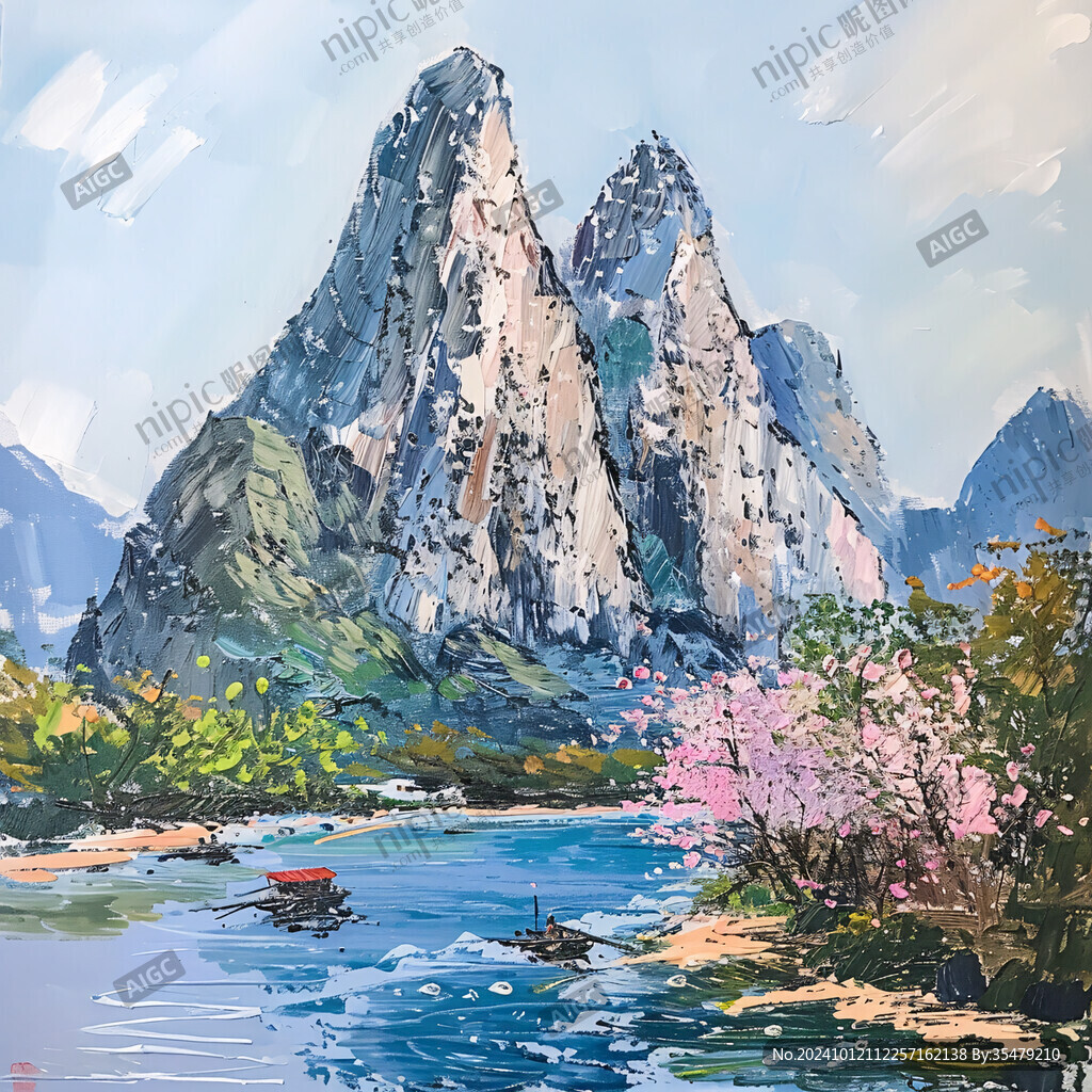 漓江水彩