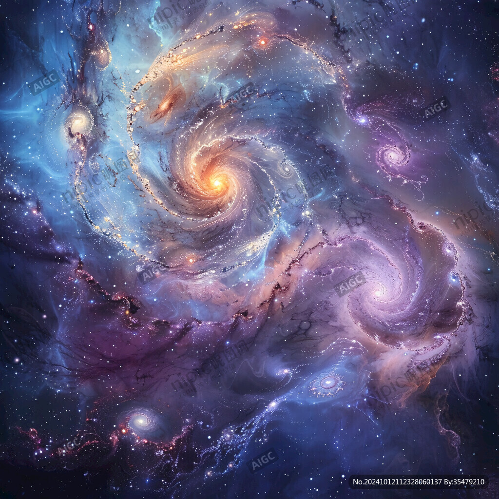 神秘绚丽宇宙