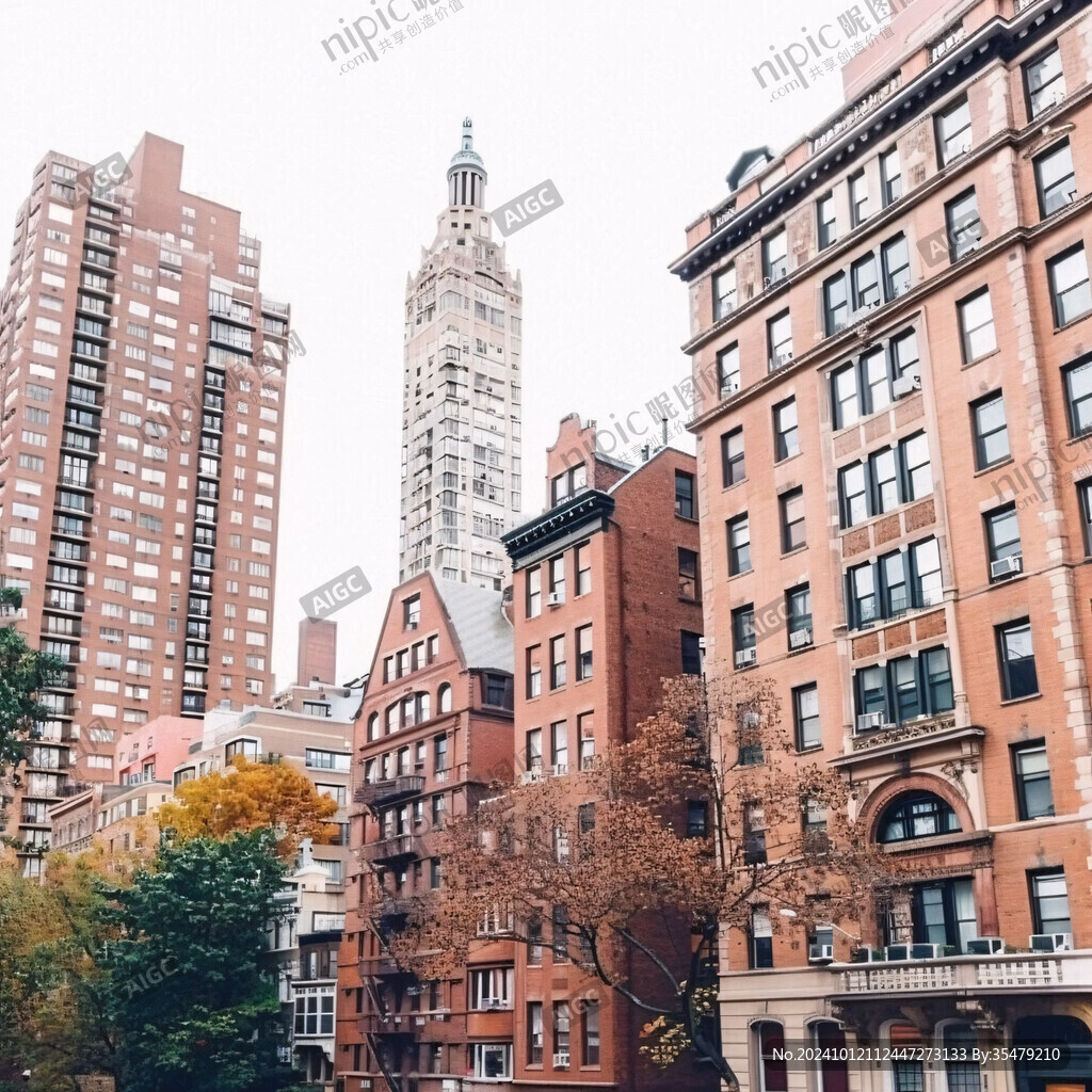纽约建筑文明城市