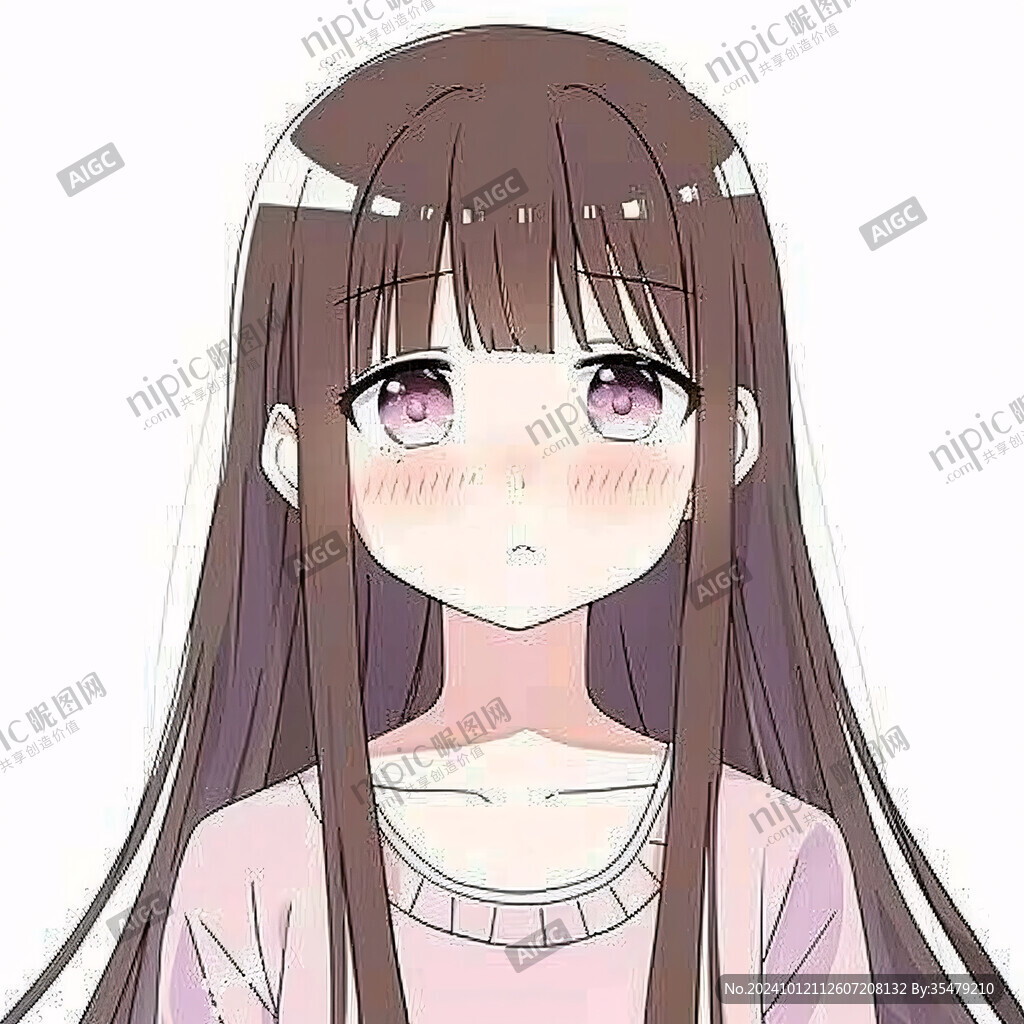 对象女友插画