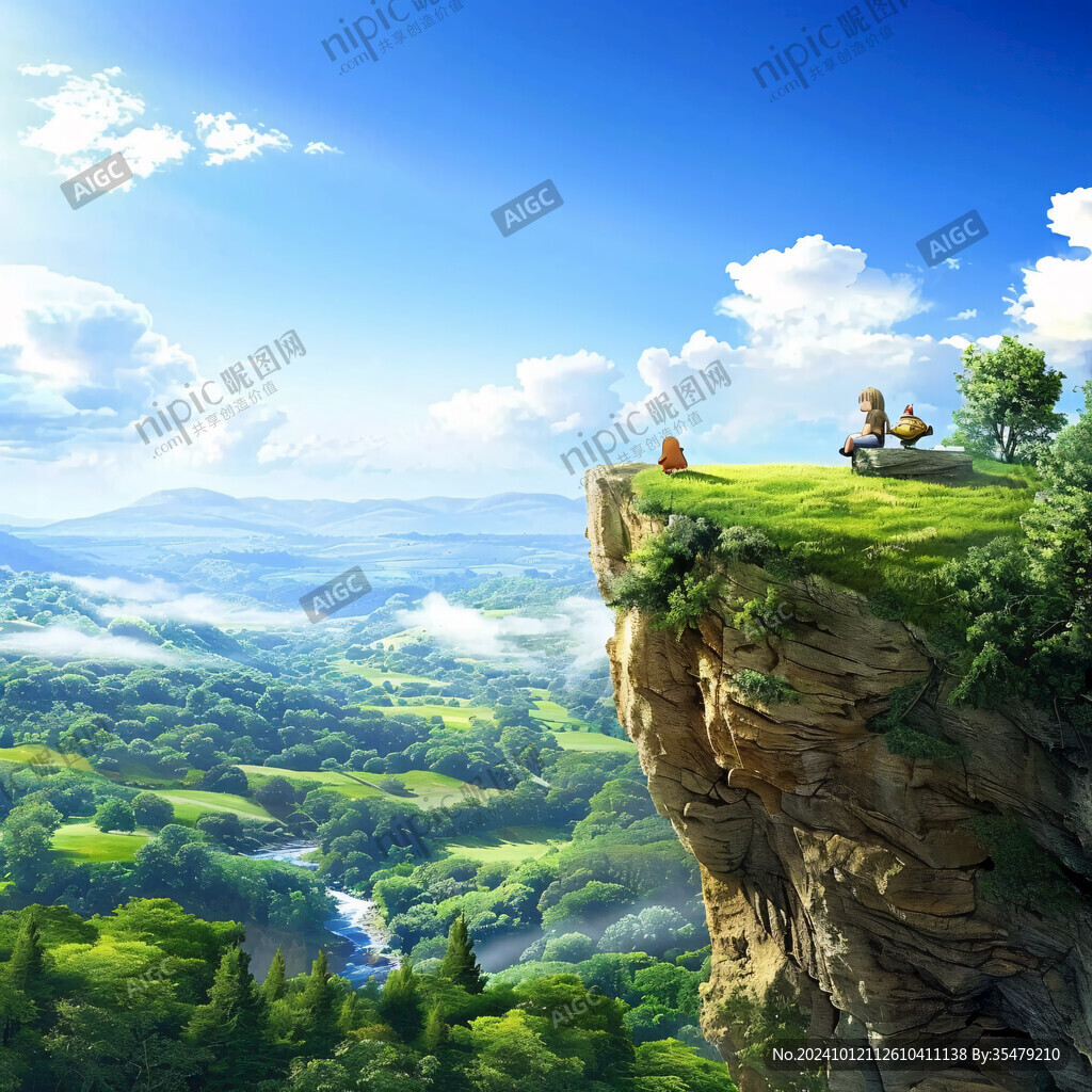 超宽视野风景独好海报