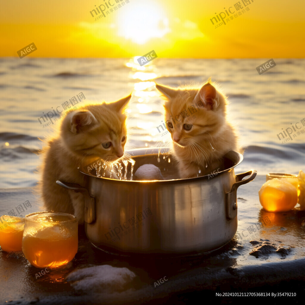 猫咪晒太阳