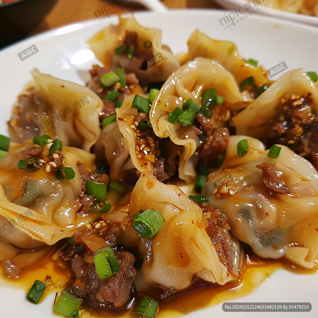 手切牛肉烧麦