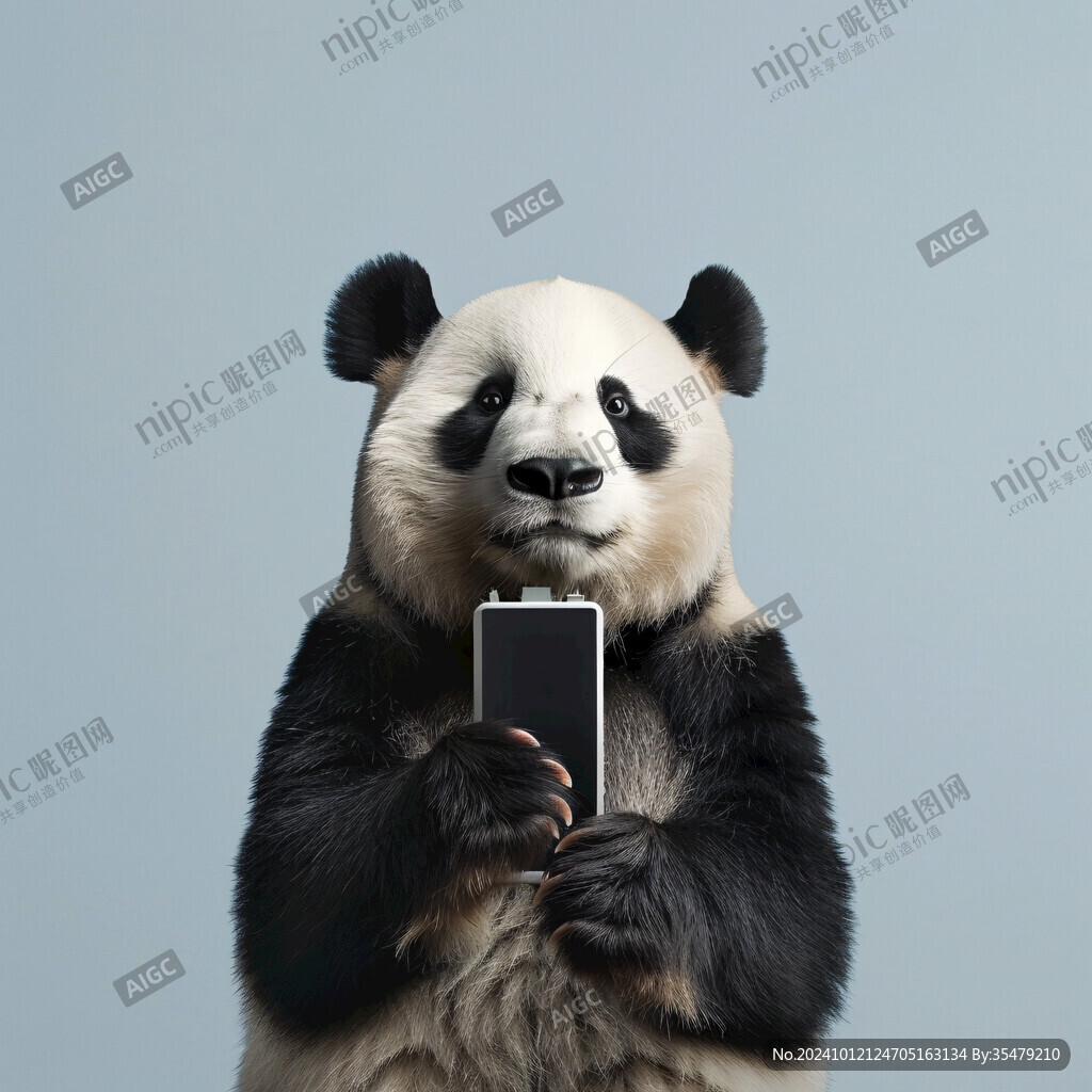 熊猫手机壳封面