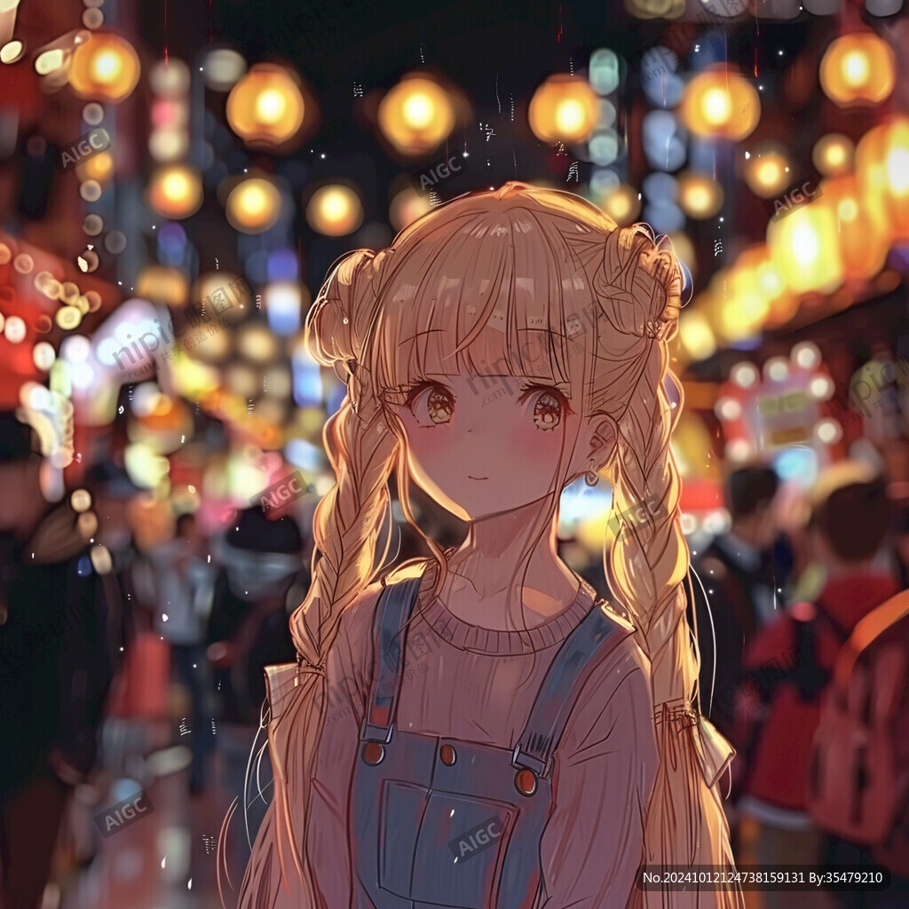 日系少女插画
