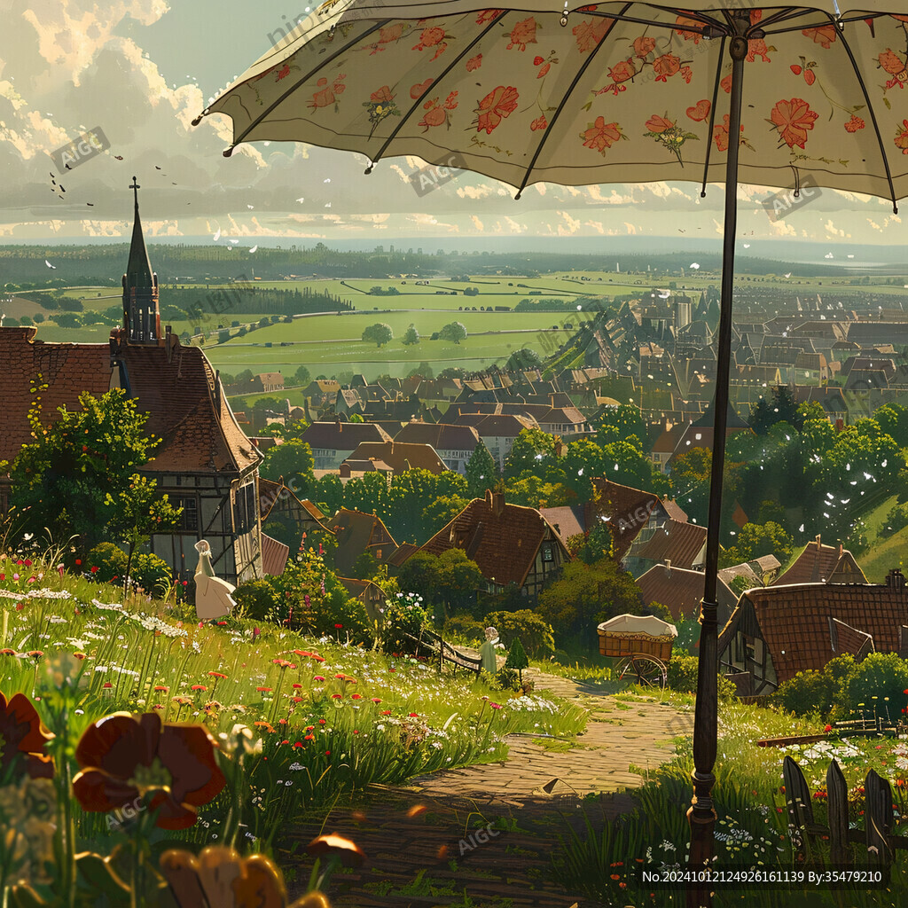 欧美小镇情景主题