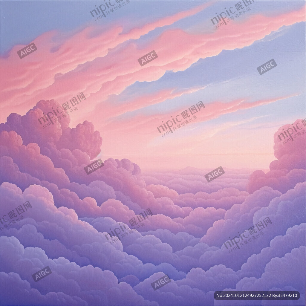 天空立体画