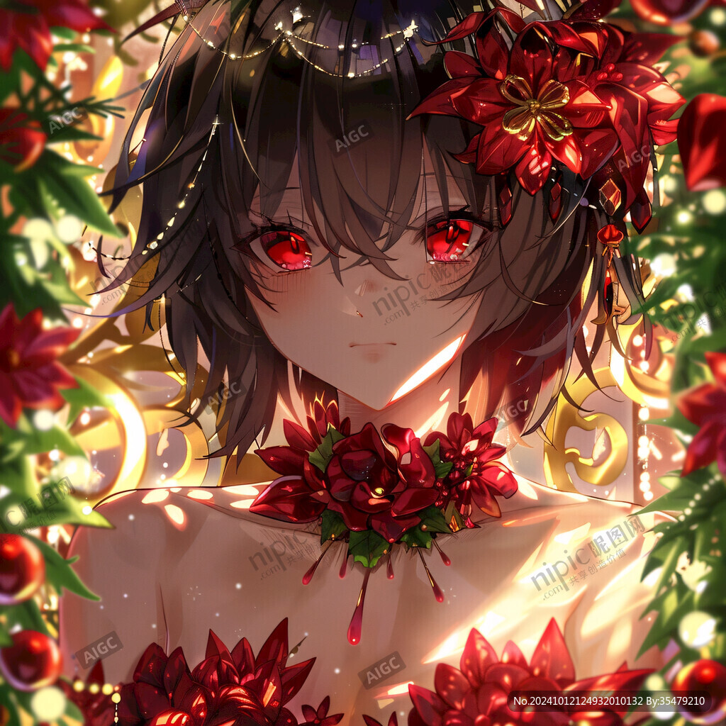 菊花拟人
