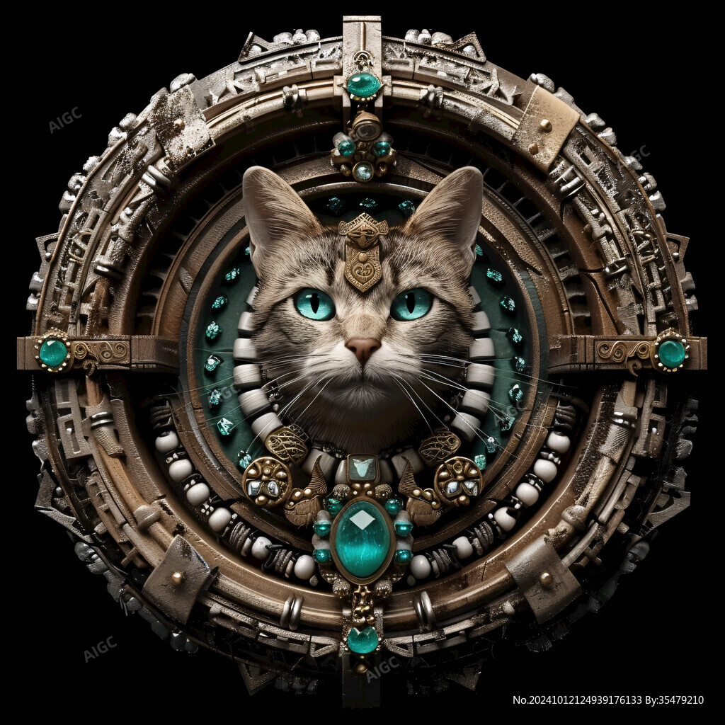 高科技猫形象