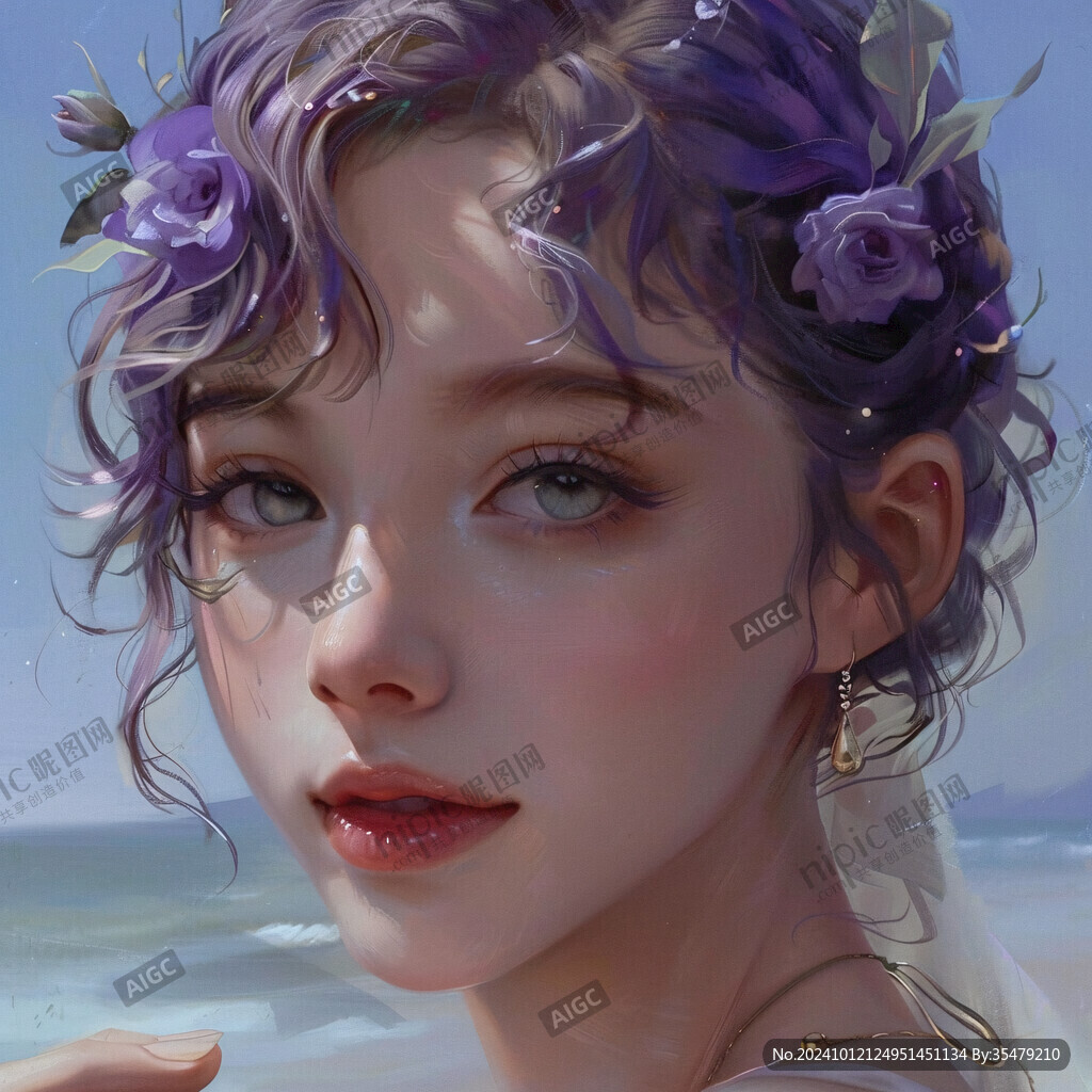 厚涂少女