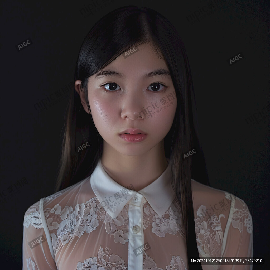 写实人物插画