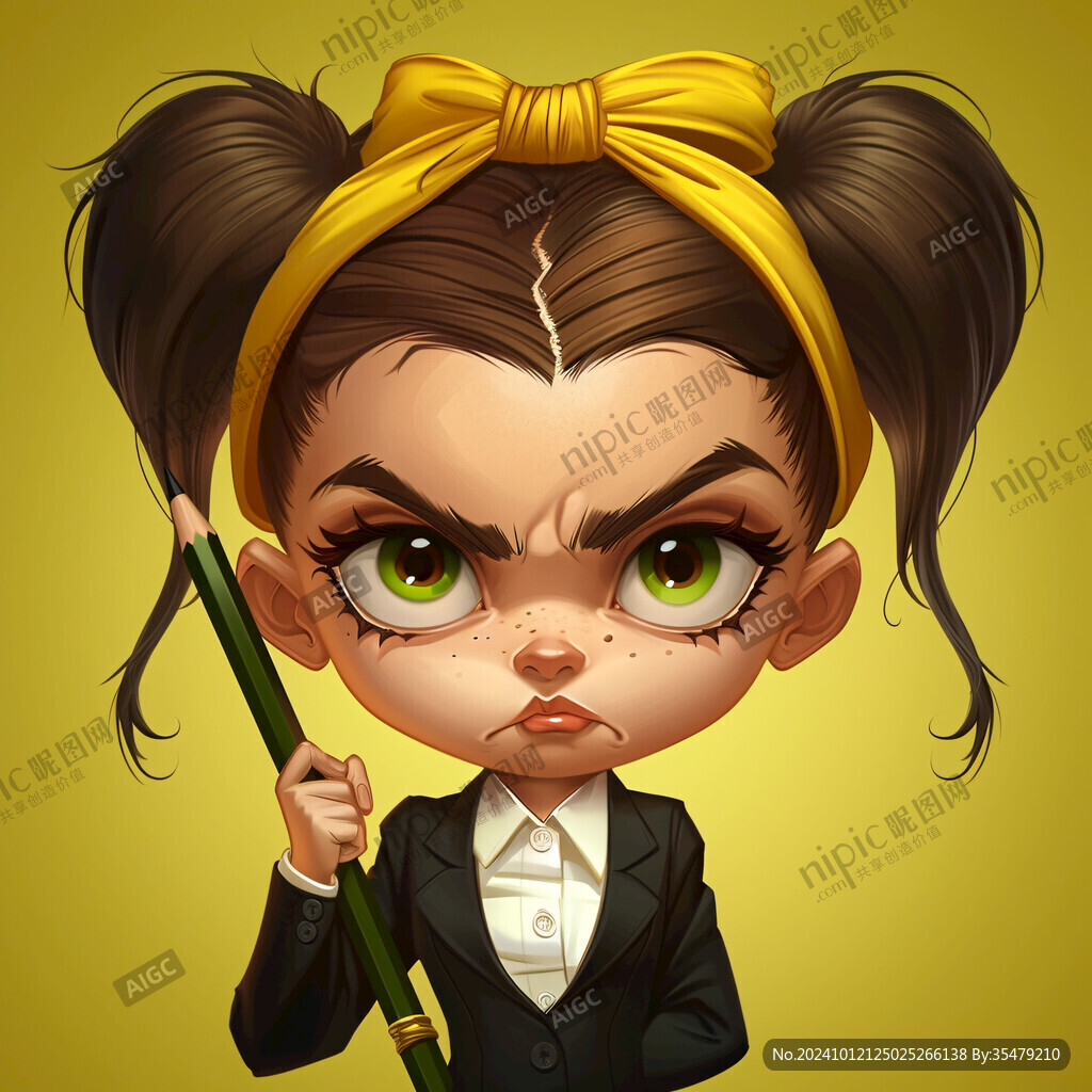 卡通写实漫画人物