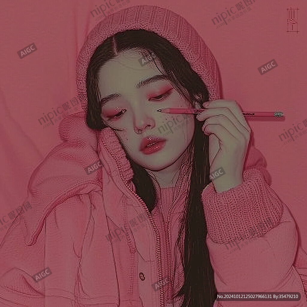 网红潮流插画