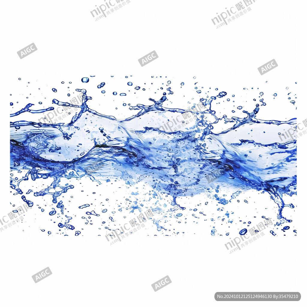 水花模板下载