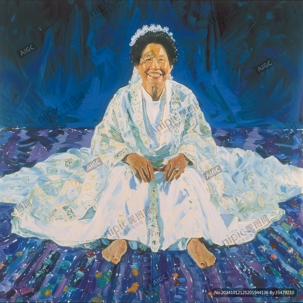 水粉人物画