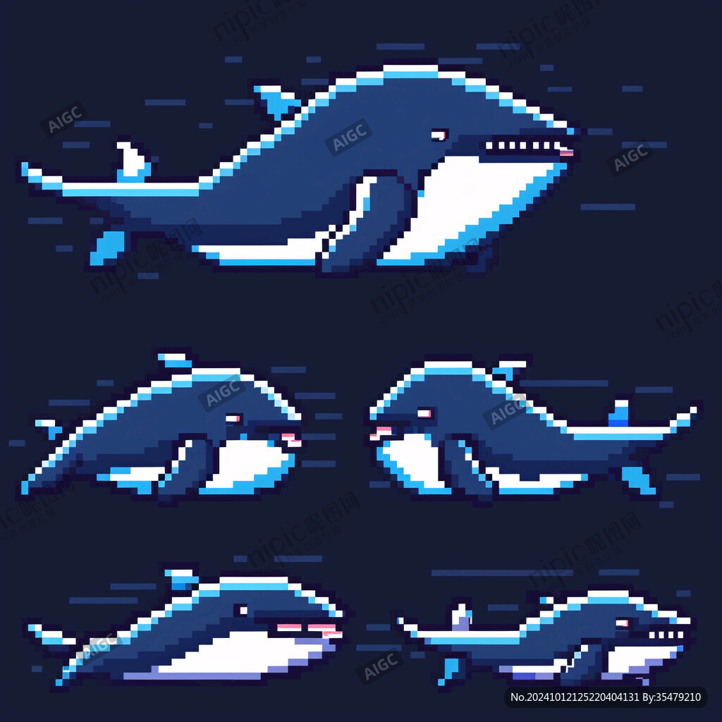 鲸鱼鲨鱼海族馆水产品