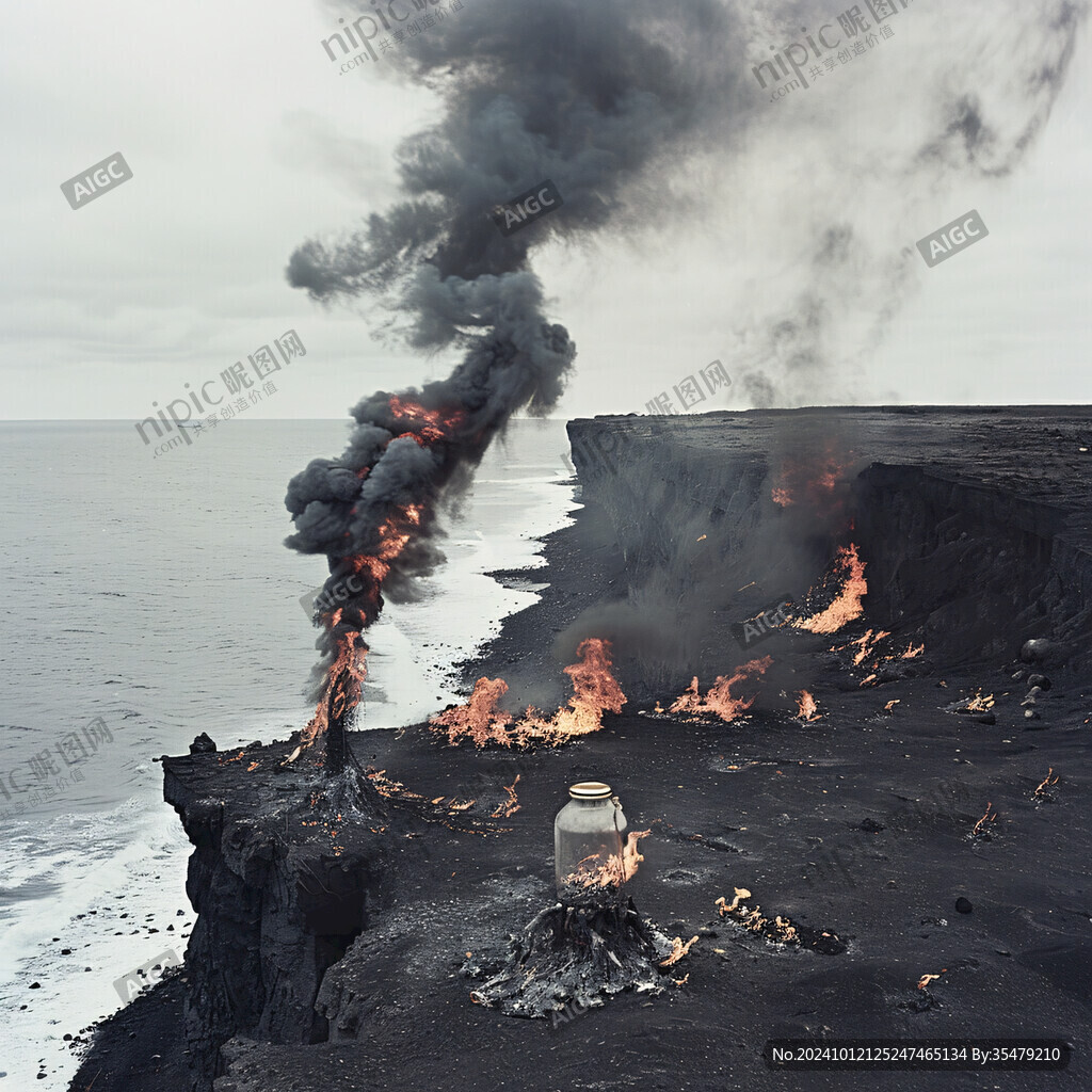 美国夏威夷火山岛