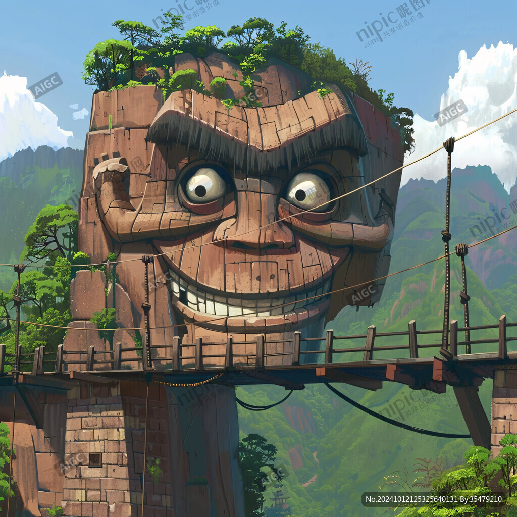 剑门关插画