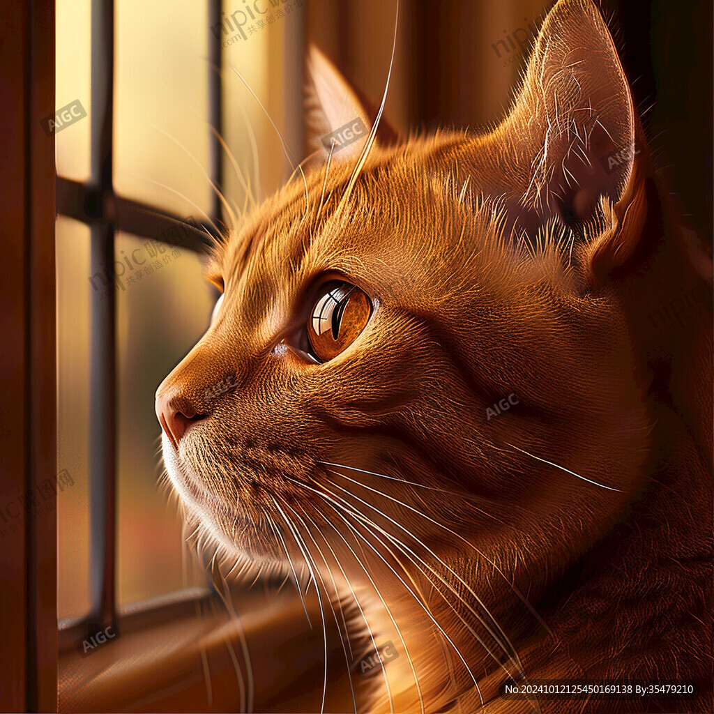 姜黄色猫咪