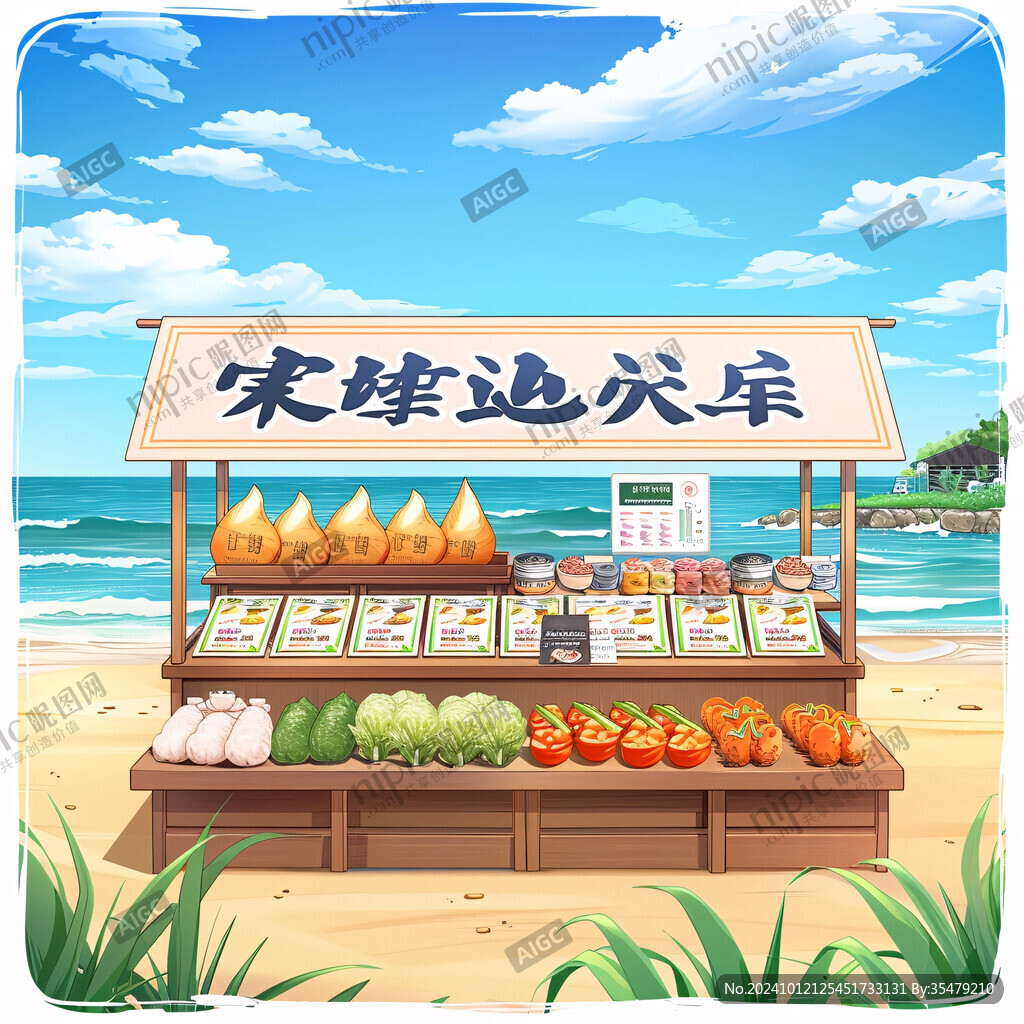 炒货店插画