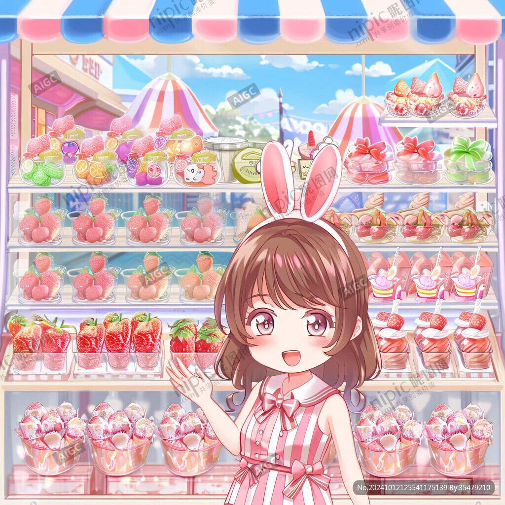 水果店女孩儿