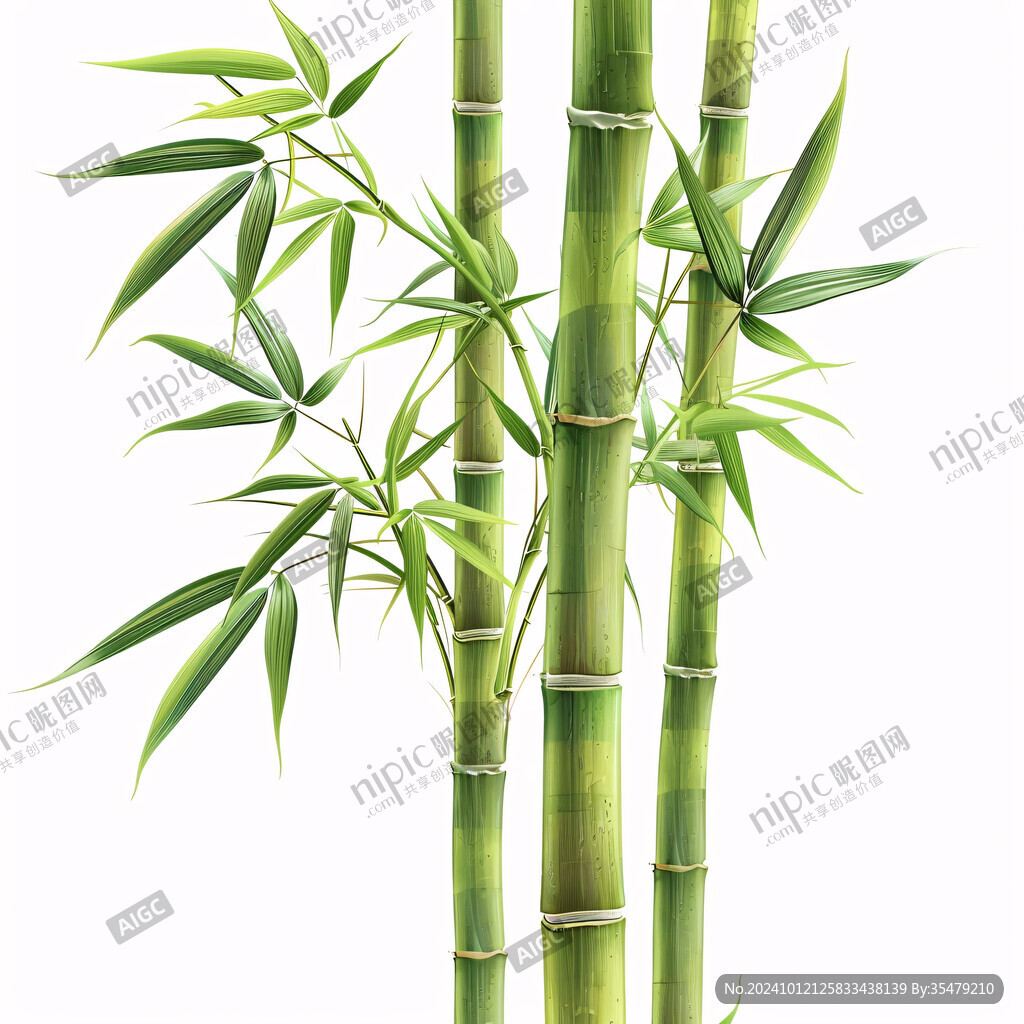 竹子插画
