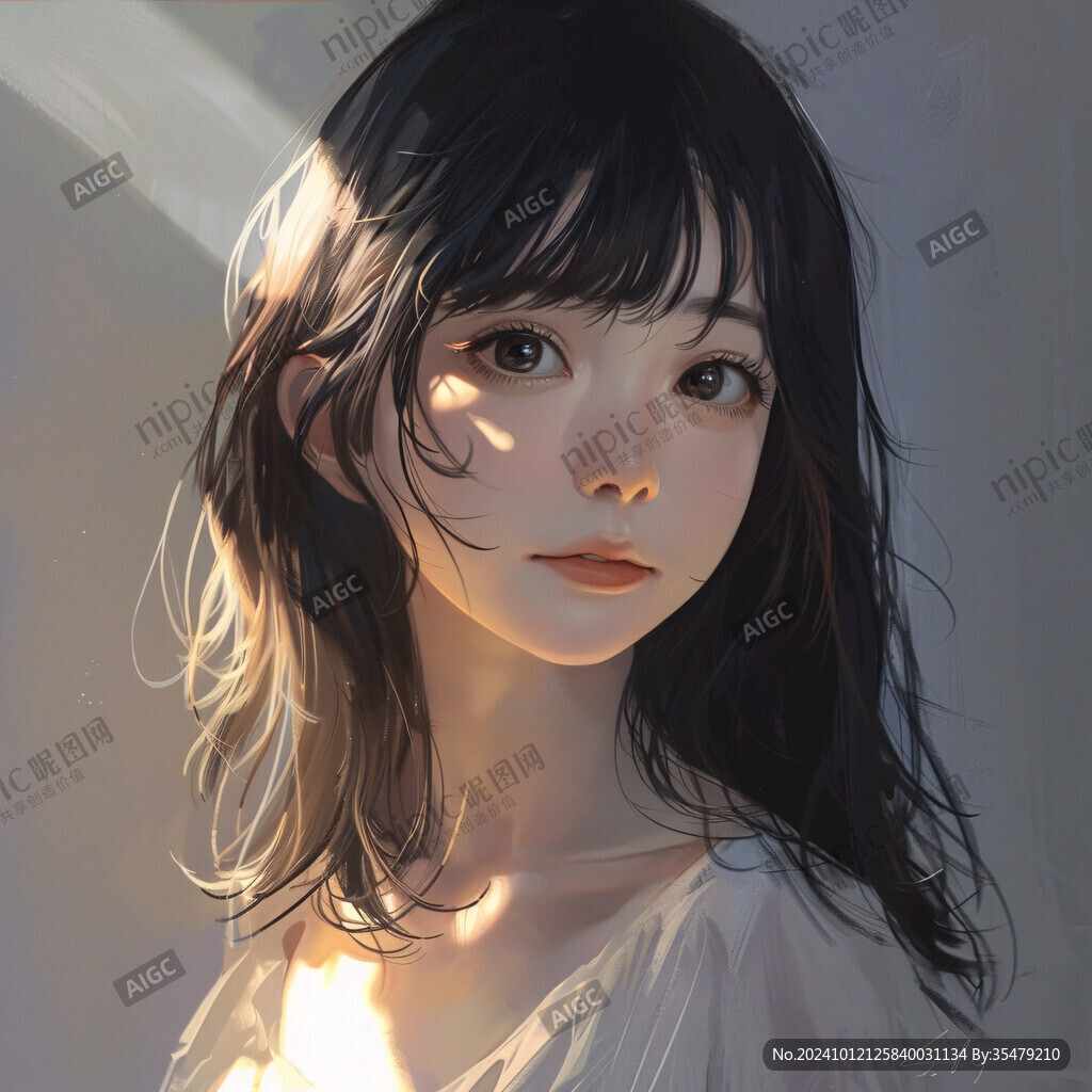 厚涂少女