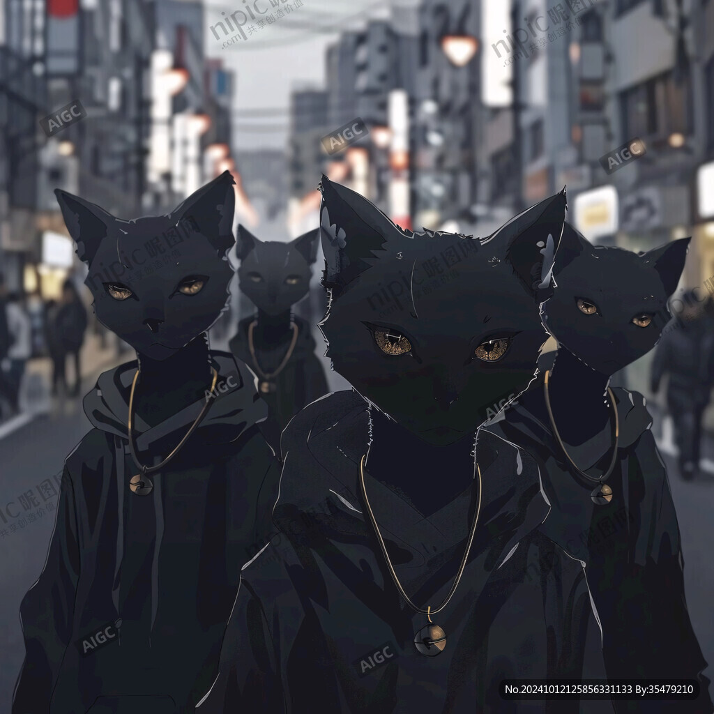 拟人猫人