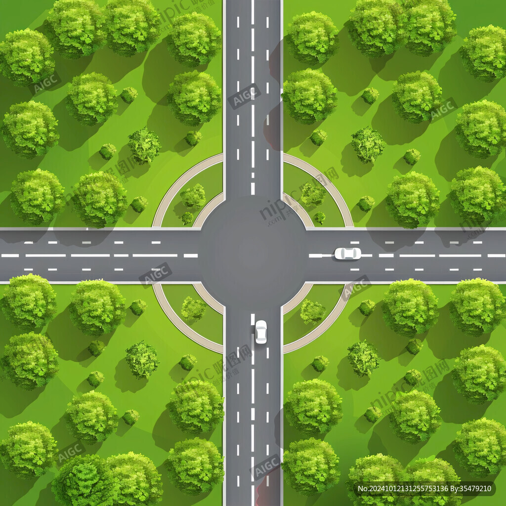 道路绿化模板下载