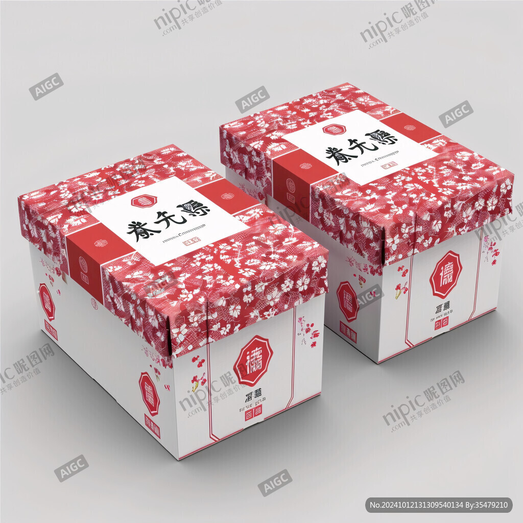 年糕包装设计素材
